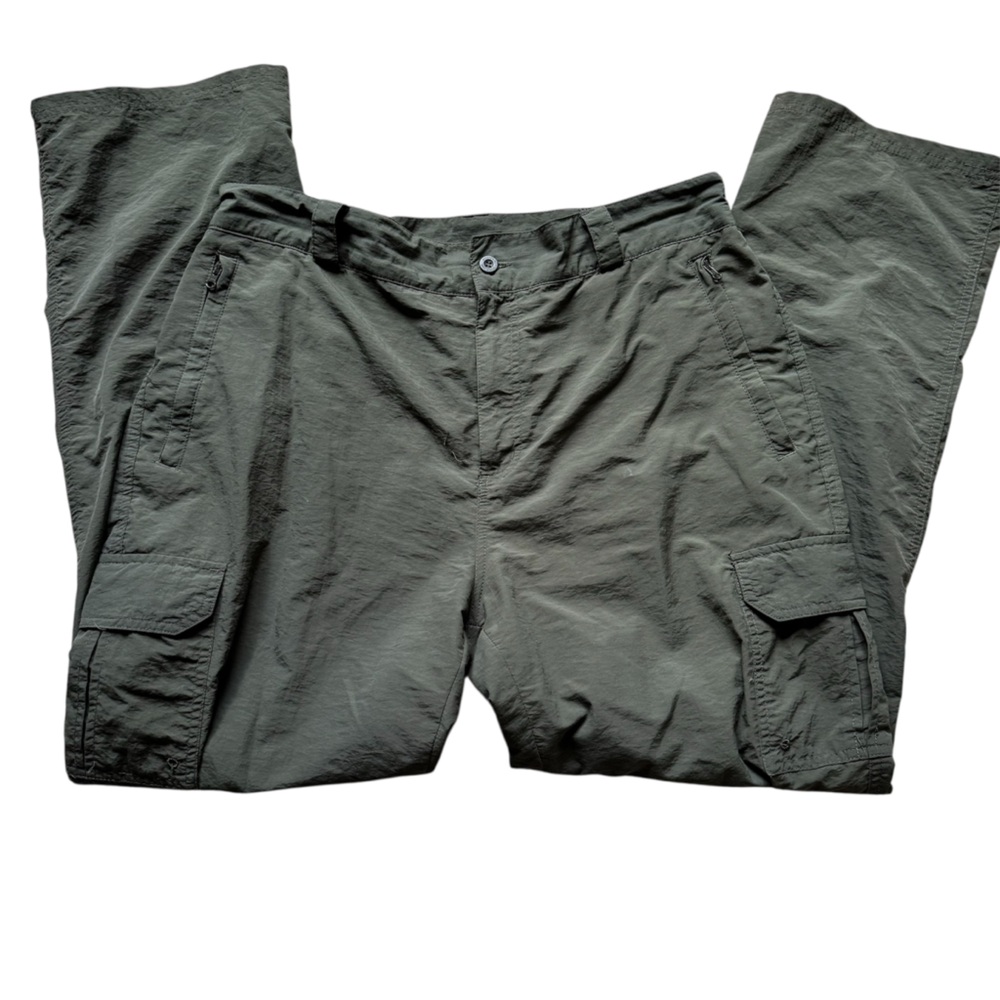 Mountain Warehouse Olive Green Nylon Waterproof Cargo Pants 36x30